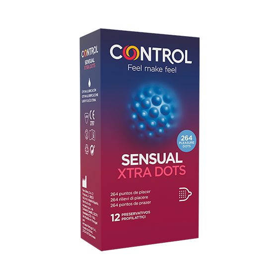Control Preservativos Sensual Xtra Dots x12 - Farmácia Garcia