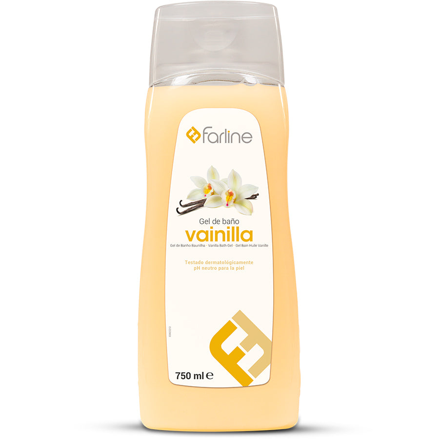 Farline Gel Banho Baunilha 750ml - Farmácia Garcia