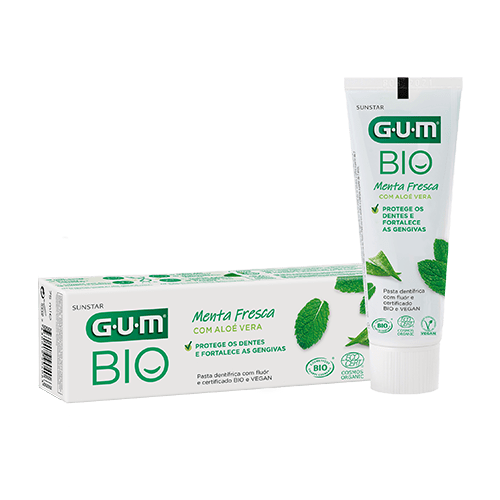 GUM Bio Pasta Dentária Menta Fresca 75ml - Farmácia Garcia
