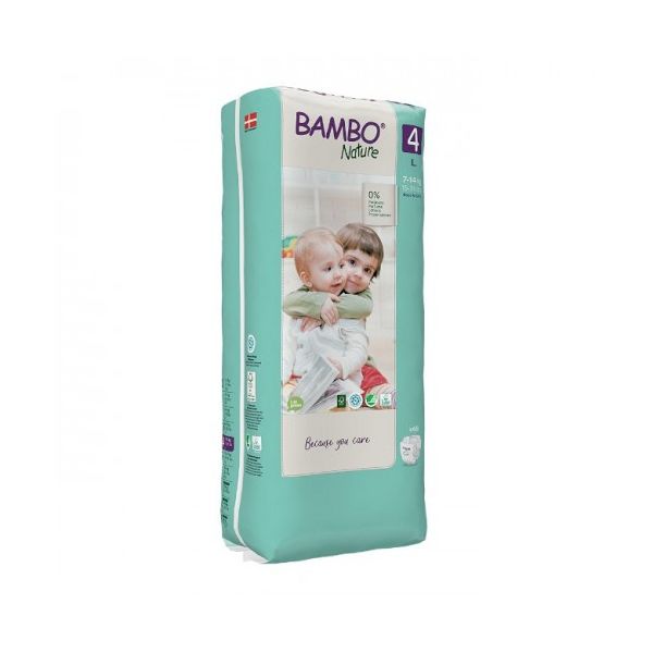 Bambo Nature Fraldas 4-L 7-14Kg X48 - Farmácia Garcia
