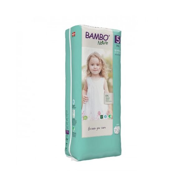 Bambo Nature Fraldas 5-Xl 12-18Kg X44 - Farmácia Garcia