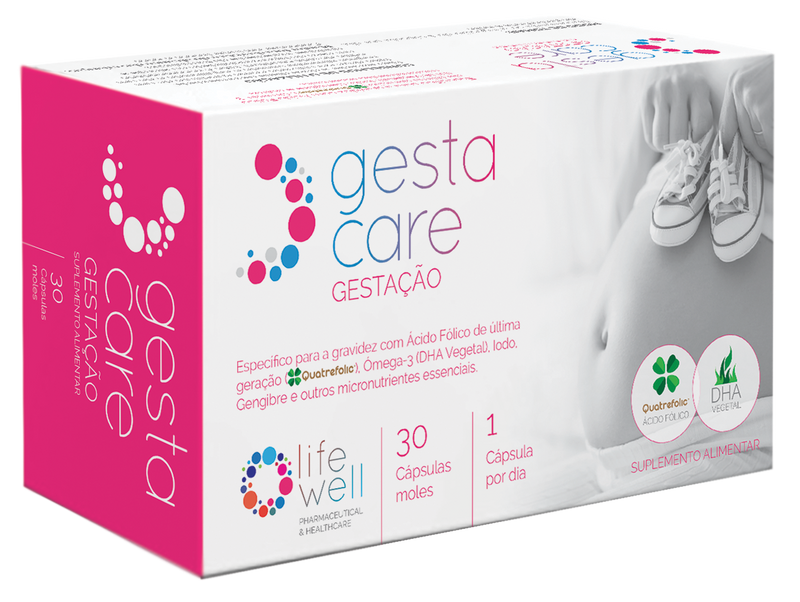 GestaCare Preconceptivo 30 Cápsulas - Farmácia Garcia