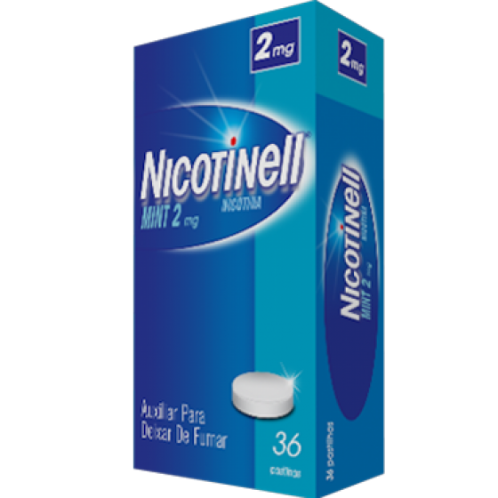 Nicotinell Mint 36 Pastilhas - Farmácia Garcia