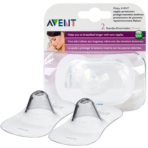 Philips Avent Protector Seio Silicone Tamanho Médio x2 - Farmácia Garcia
