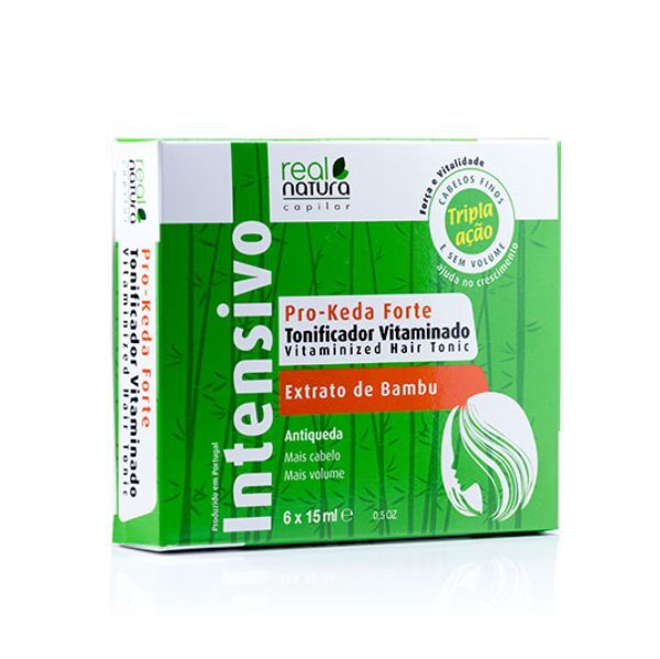 Real Natura Pro-Keda Tonificador 6x 15ml - Farmácia Garcia