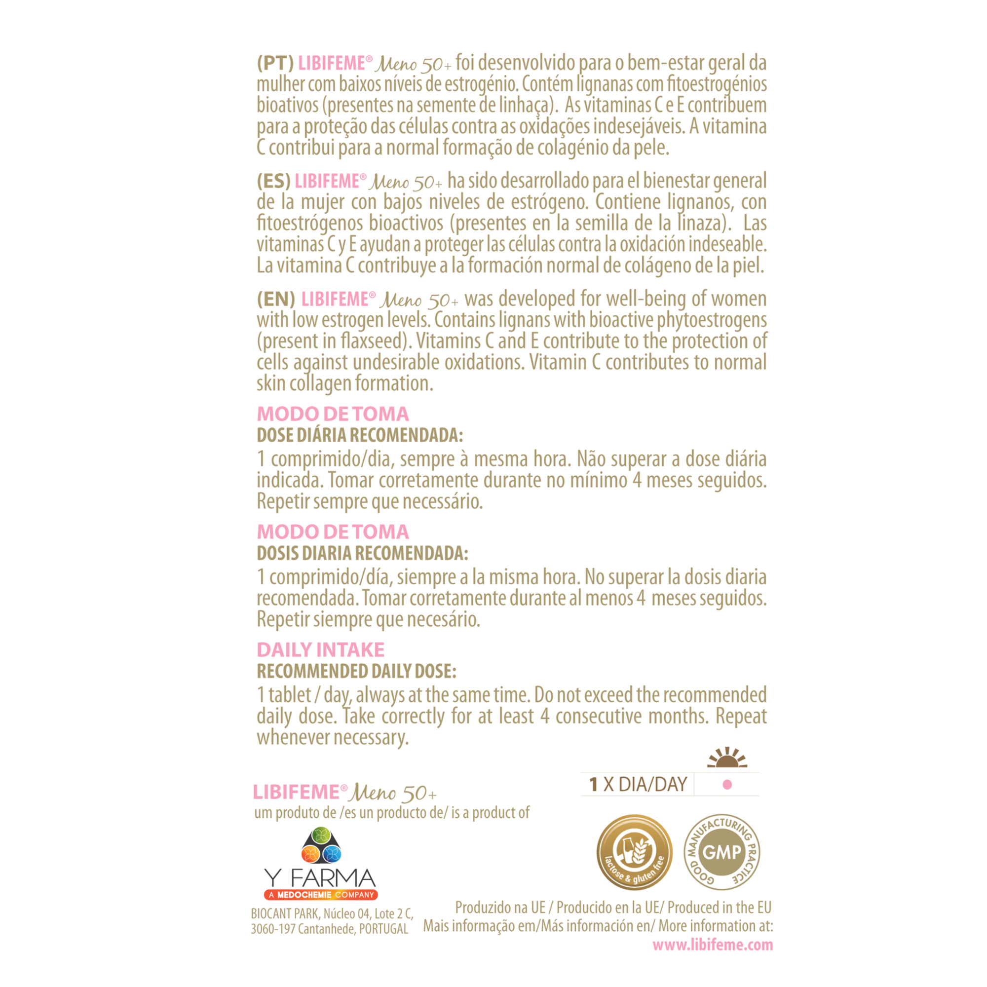 Libifeme Meno 50+ - Farmácia Garcia