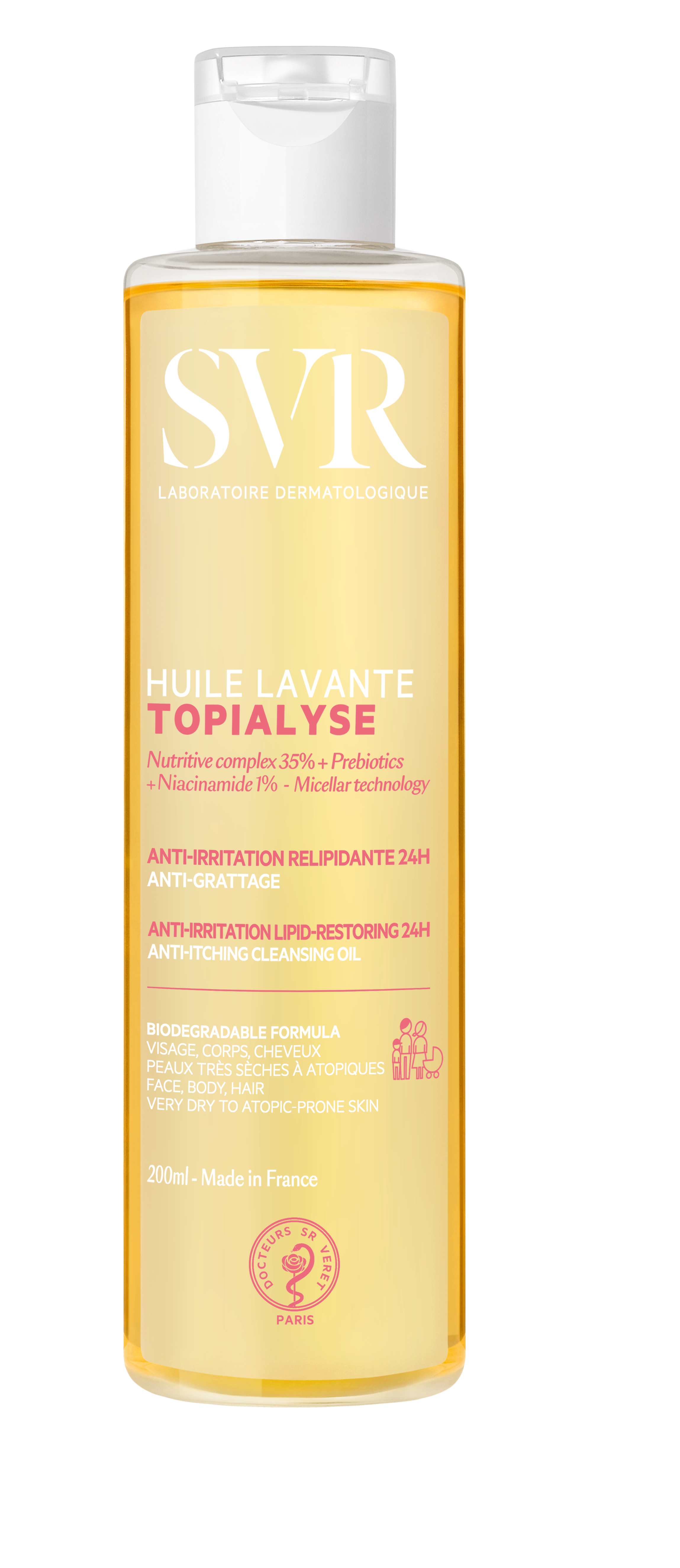SVR Topialyse Óleo Lavante Micelar 200ml - Farmácia Garcia
