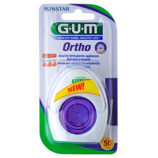 GUM Ortho Fio Dentário 3220 - Farmácia Garcia