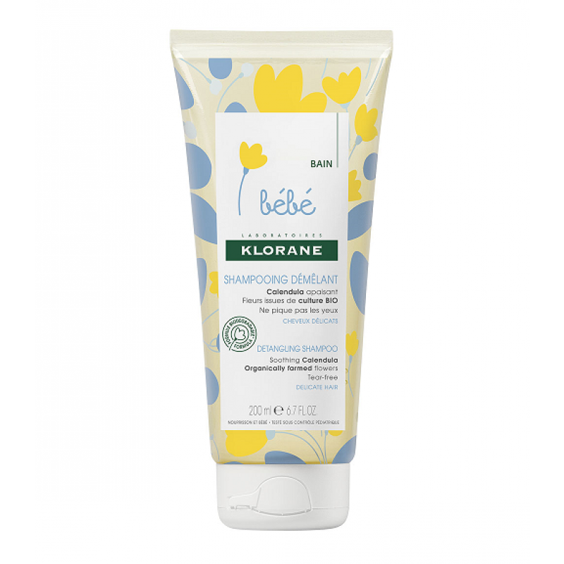 Klorane Bebé Champô Suave Desembaraçador 200ml - Farmácia Garcia