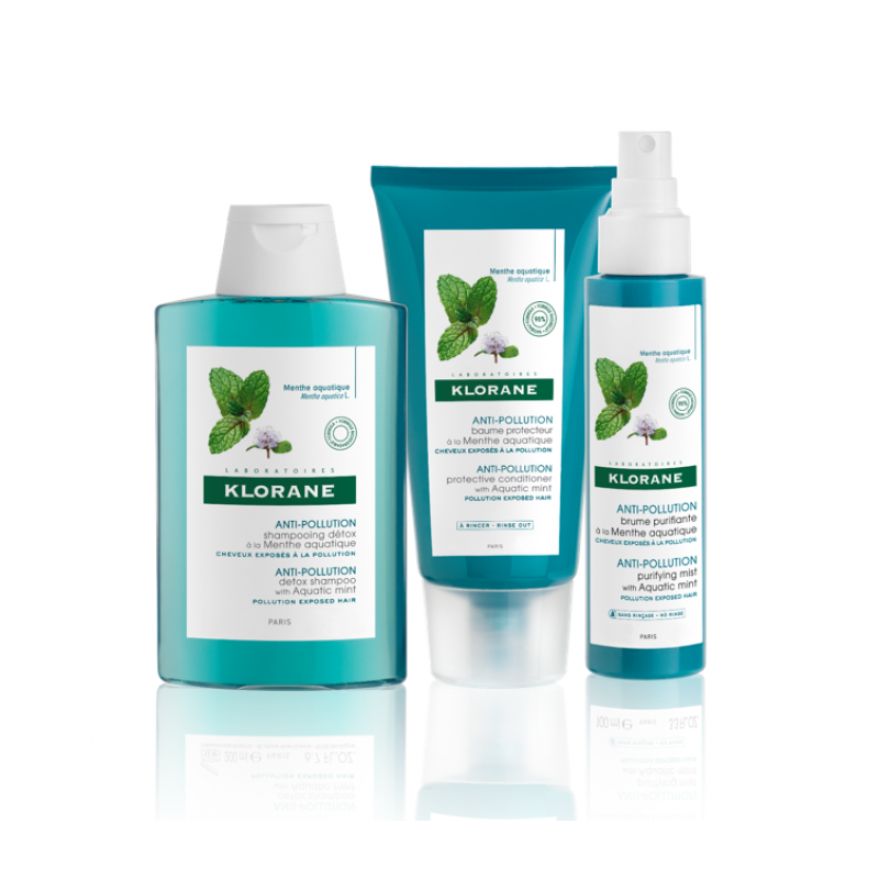 Klorane Capilar Bálsamo Após Champô Menta Aquática - Farmácia Garcia