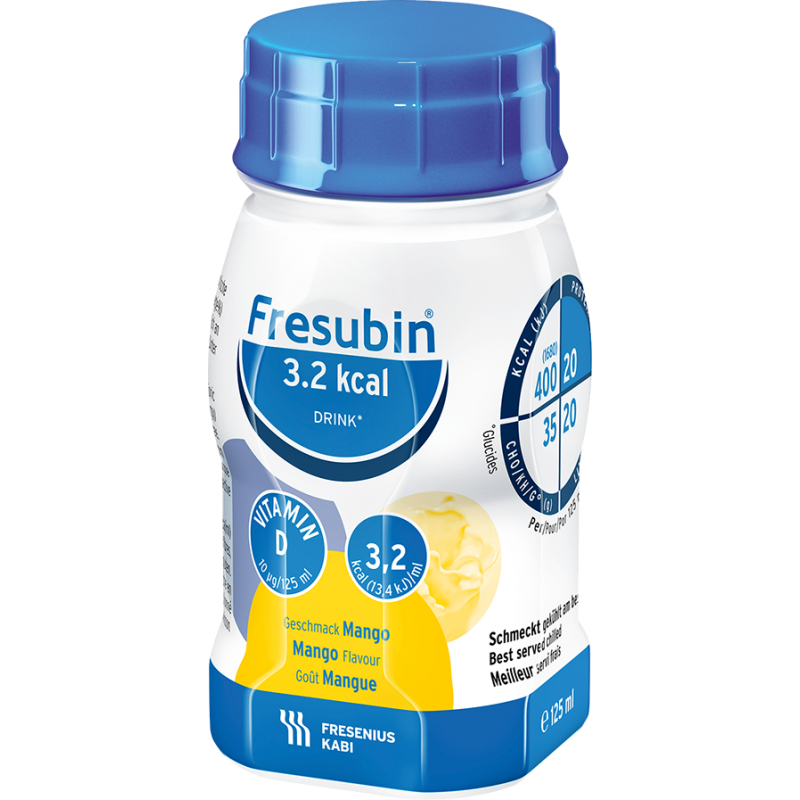 Fresubin 3.2kcal Manga 4 Frascos 125ml - Farmácia Garcia