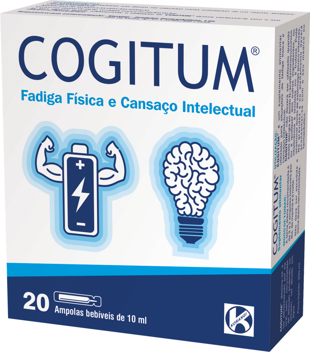 Cogitum 20 Ampolas 250mg/10ml - Farmácia Garcia