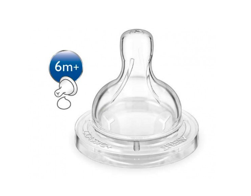Philips Avent Tetina Silicone Cereais 6m+ x2 - Farmácia Garcia