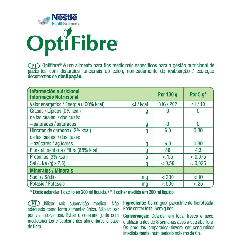 Optifibre Pó 250g - Farmácia Garcia