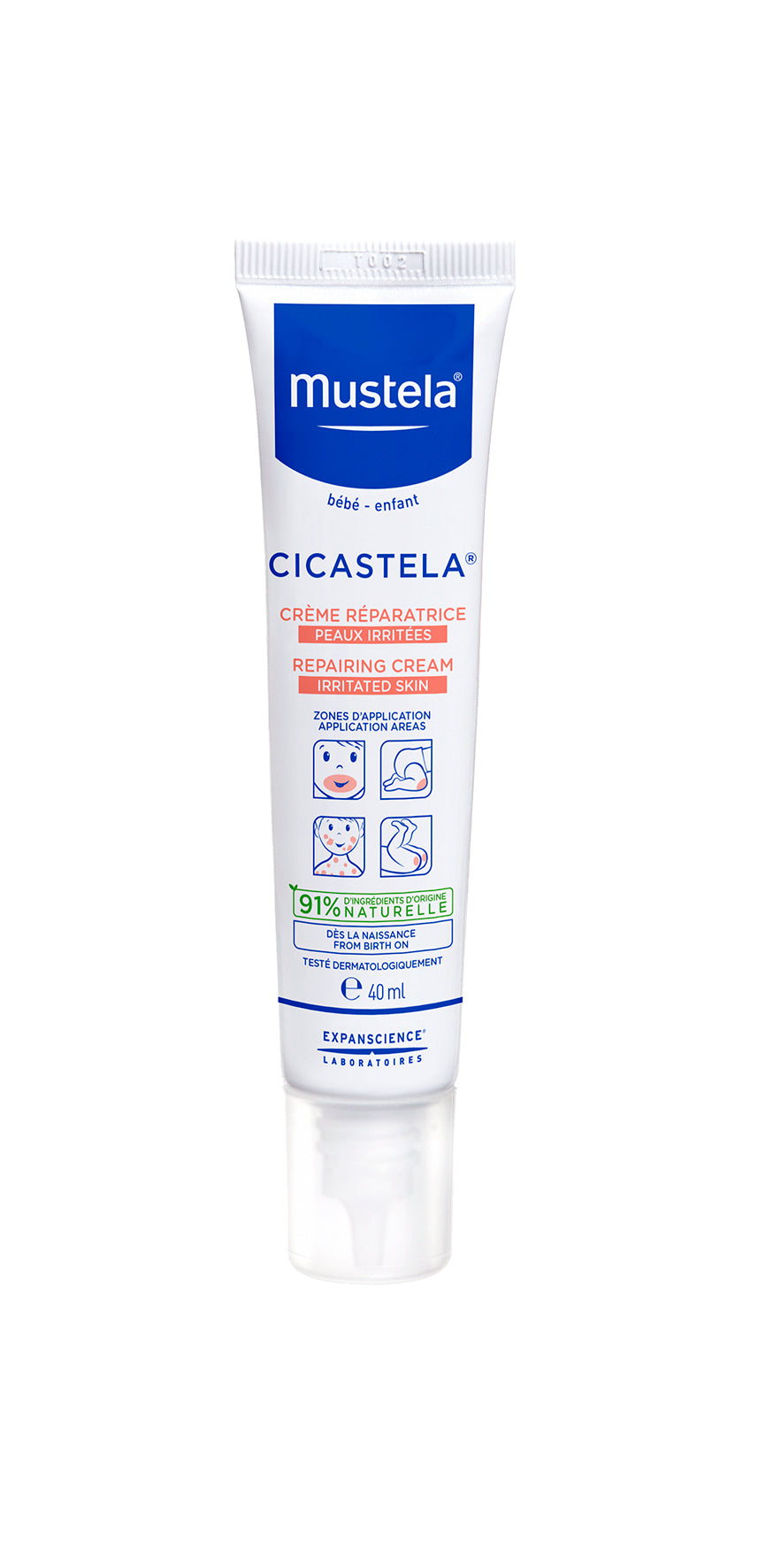 Mustela Bebe Cuidado Cicastela Cr Repar 40Ml - Farmácia Garcia