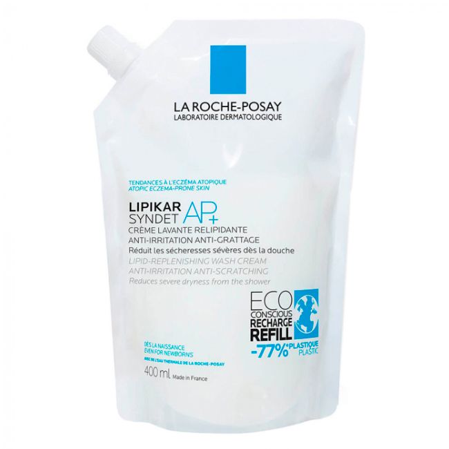 Lipikar Syndet Ap(+) Refill 400ml - Farmácia Garcia