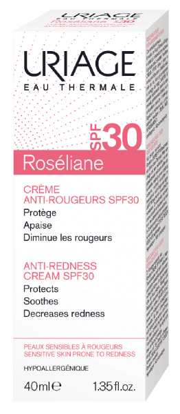 Uriage Roseliane Creme Vermelhidão Spf30 40ml - Farmácia Garcia