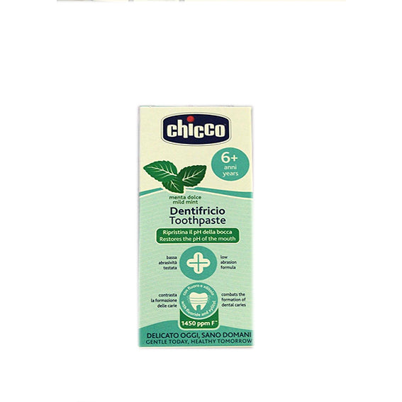 Chicco Dentífrico Menta 6 Anos+ - Farmácia Garcia
