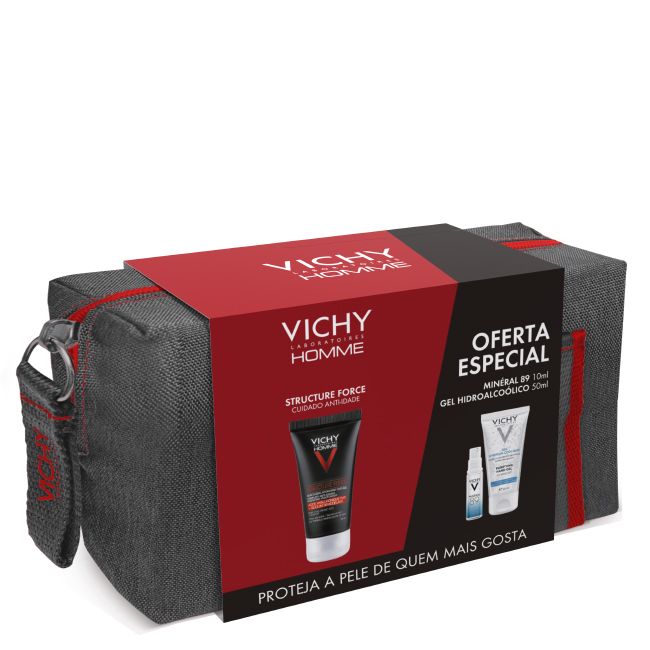 Vichy Homme Structure Force Anti Envelhecimento - Farmácia Garcia