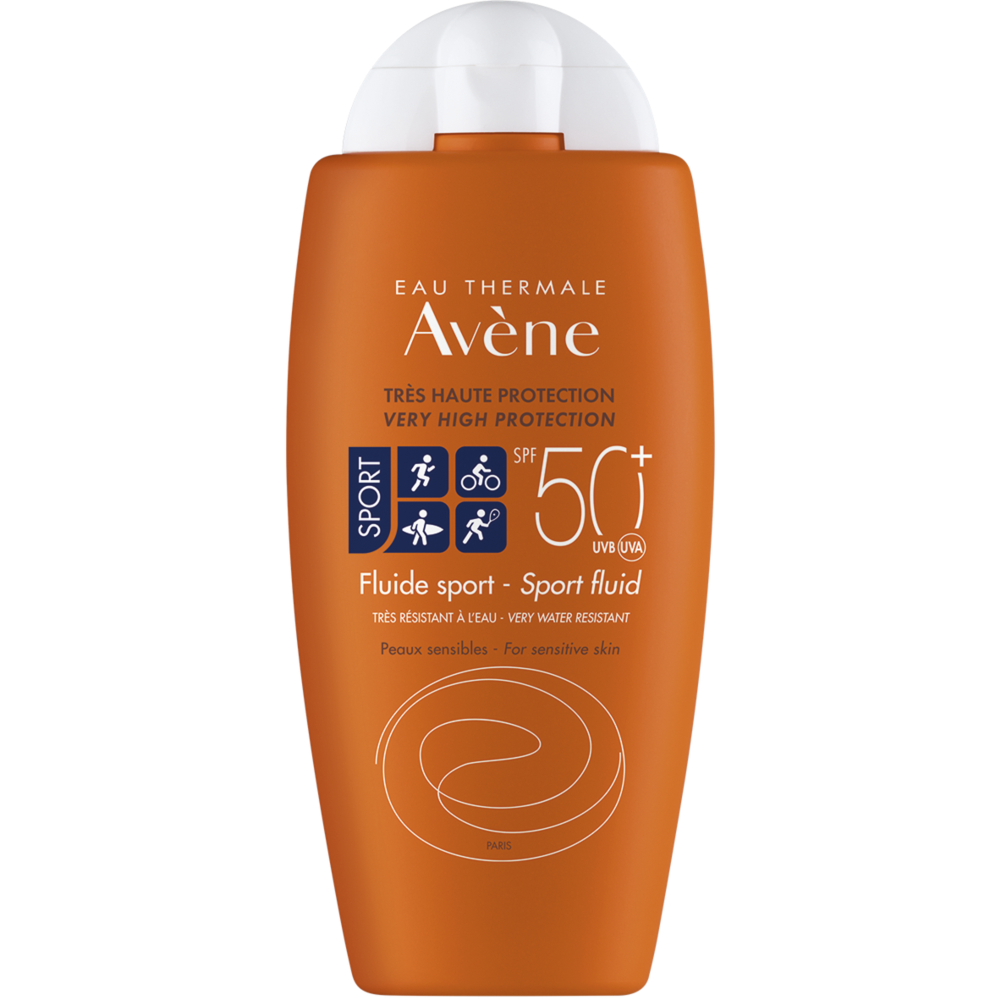 Avène Solar SPF 50+ Fluído Sport 100ml - Farmácia Garcia