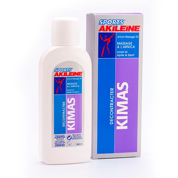 Akileine Sports Kimas Óleo de Massagem 200ml - Farmácia Garcia