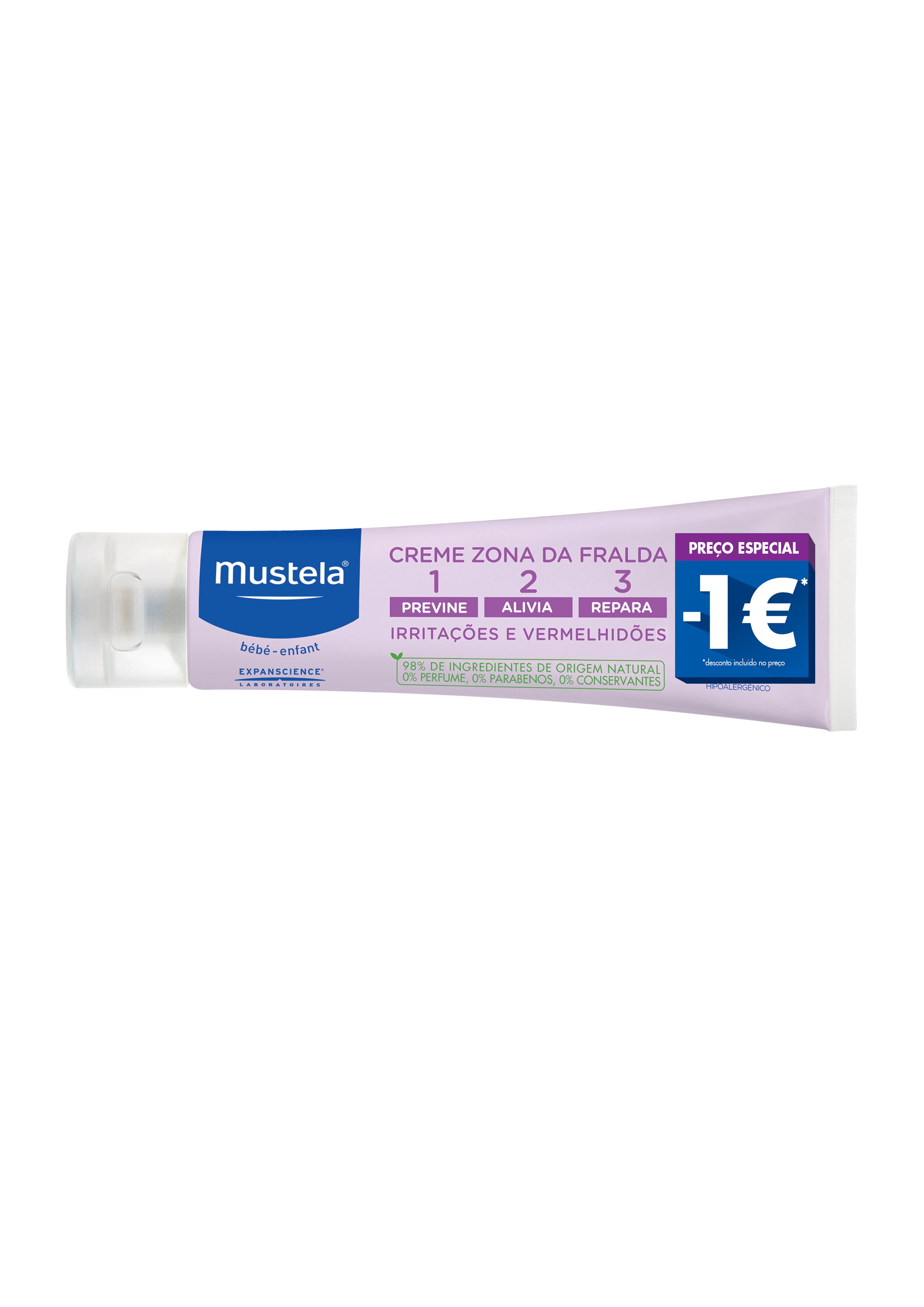 Mustela Bebé Creme Zona Fralda 123 50 ml com Preço especial - Farmácia Garcia