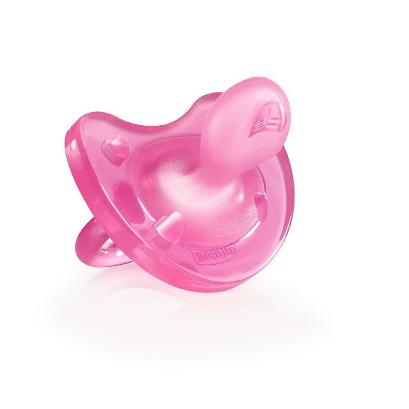 Chicco Physio Soft Chupeta Silicone Rosa 0-6M - Farmácia Garcia