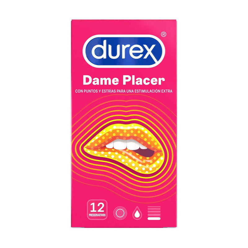 Durex Dame Placer Preservativos 12 unidades - Farmácia Garcia