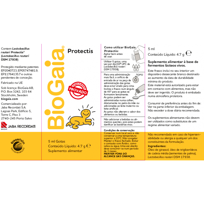 Biogaia Protectis Gotas 5ml - Farmácia Garcia
