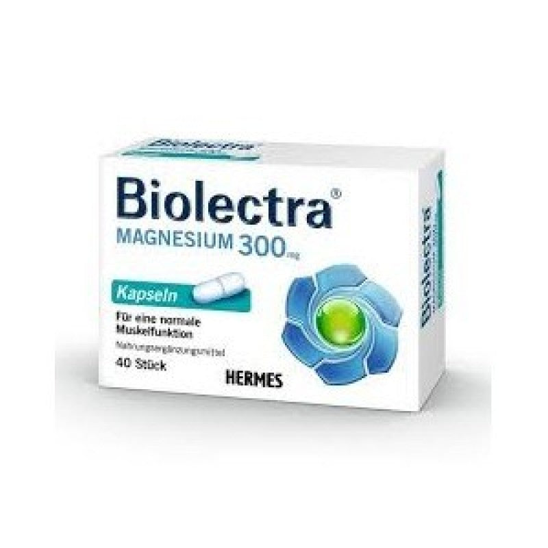 Biolectra Magnésio Cápsulas - Farmácia Garcia