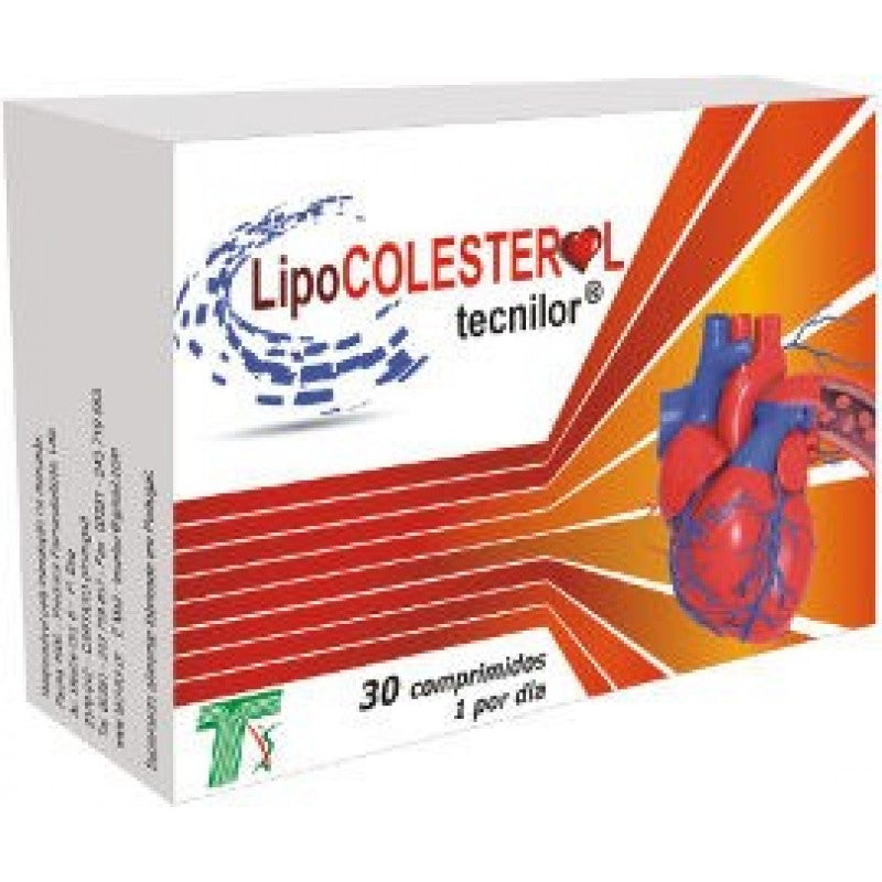 Tecnilor LipoColesterol 30 Comprimidos - Farmácia Garcia