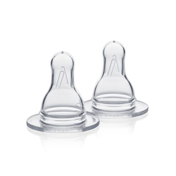 Medela Tetina Silicone Fluxo Medio x2 - Farmácia Garcia