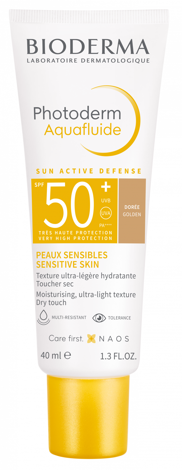 Bioderma Photoderm Aquafluide SPF 50+ 40ml Dourado - Farmácia Garcia