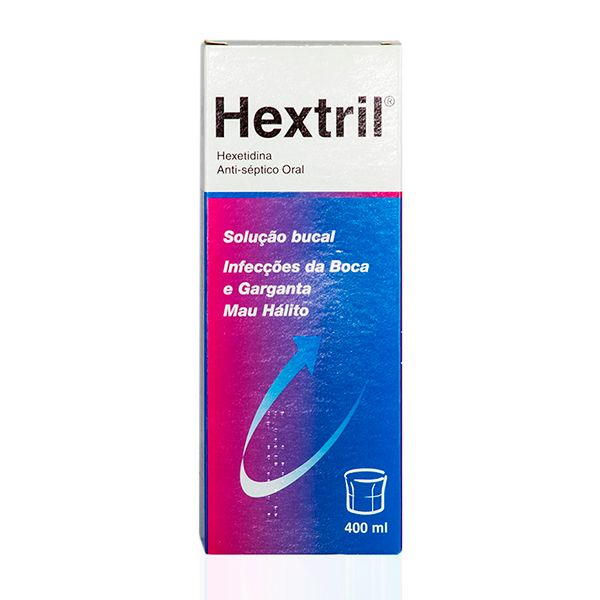 Hextril Solução Bucal 400ml - Farmácia Garcia
