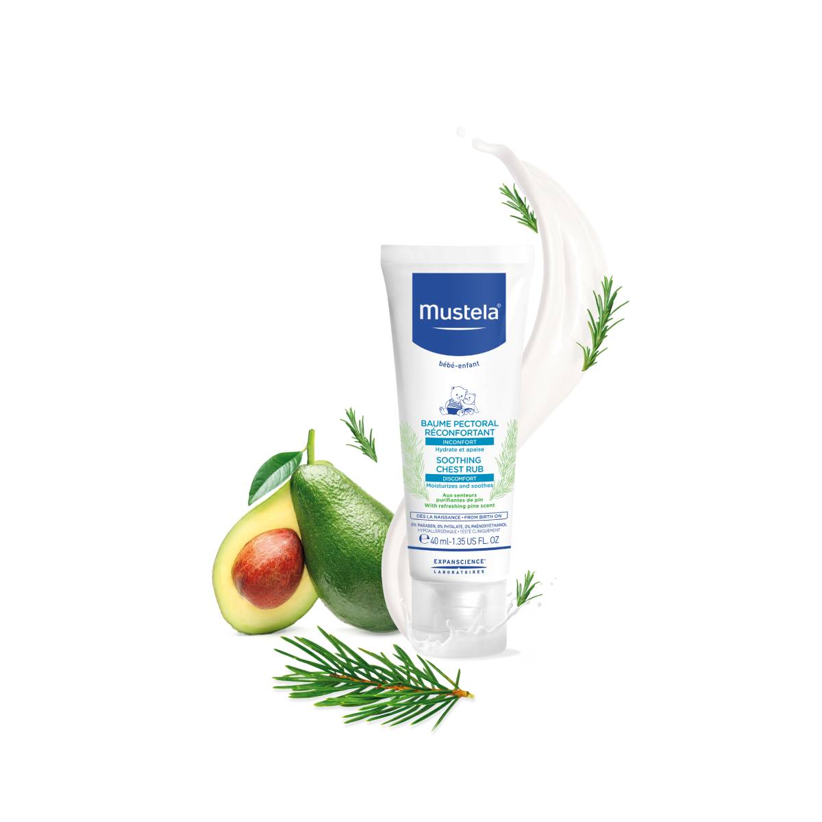 Mustela Bebé Bálsamo Reconfortante Peito 40ml - Farmácia Garcia