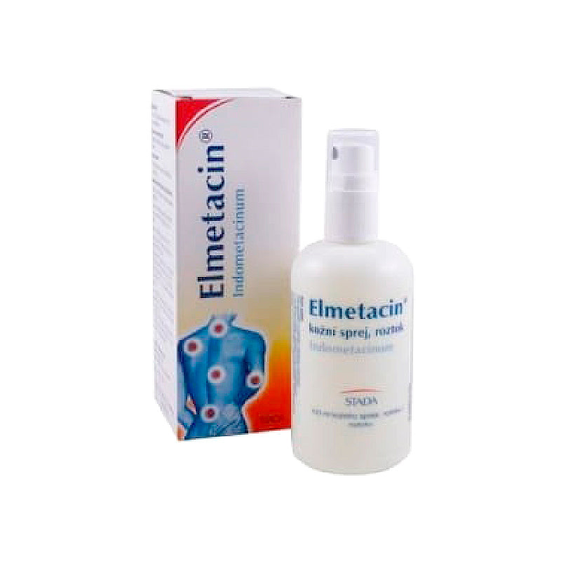 Elmetacin, 10 mg/g-100 mL x 1 sol pulv cut - Farmácia Garcia