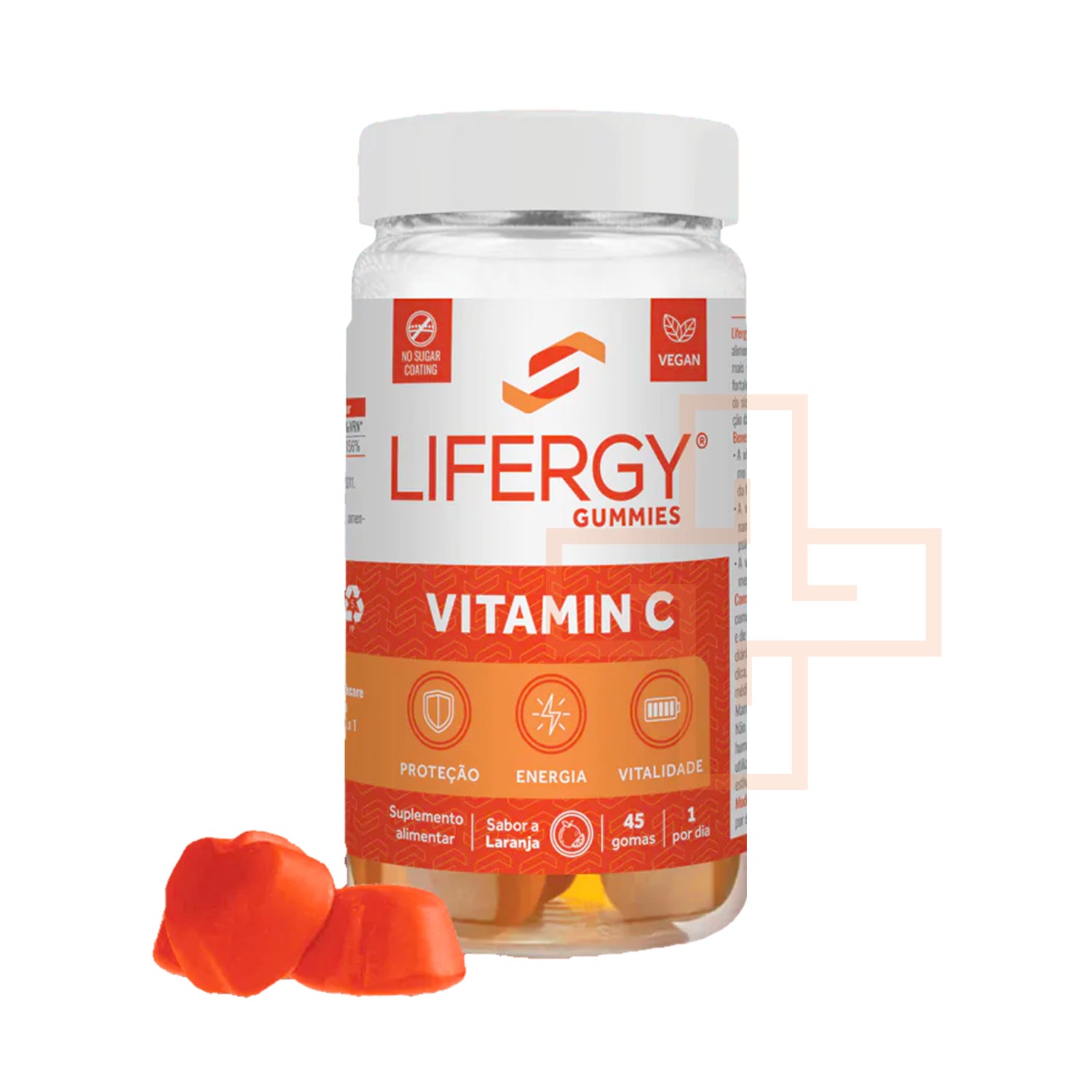 LIFERGY Vitamina C 45 Gomas - Farmácia Garcia
