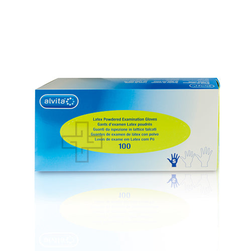 Luvas Exame Látex Com Pó S x100 - Farmácia Garcia