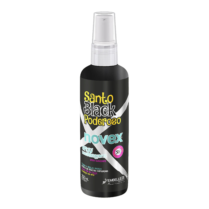 Meus Cachos Santo Black Poderoso Spray Desembaraçador 250ml - Farmácia Garcia