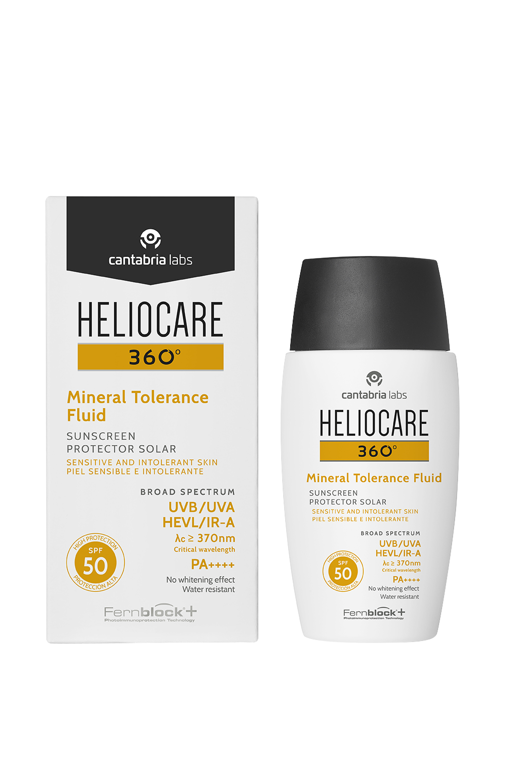 360º Fluído Mineral Tolerance SPF50 50ml - Farmácia Garcia
