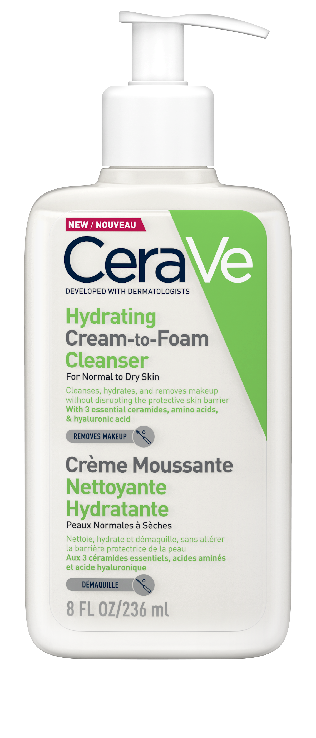 Cerave Cleanser Creme Espuma Hidratante de Limpeza - Farmácia Garcia