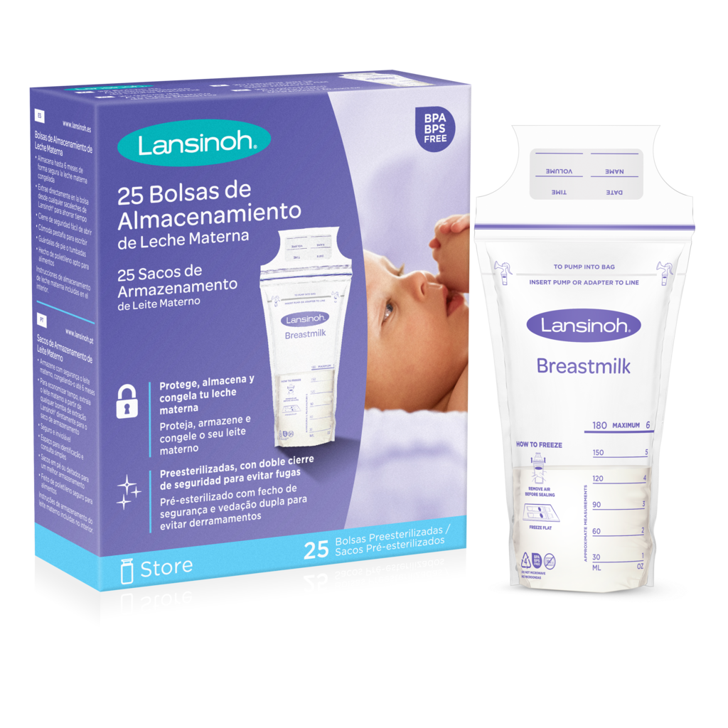 Lansinoh Sacos Leite Materno x25 unidades - Farmácia Garcia