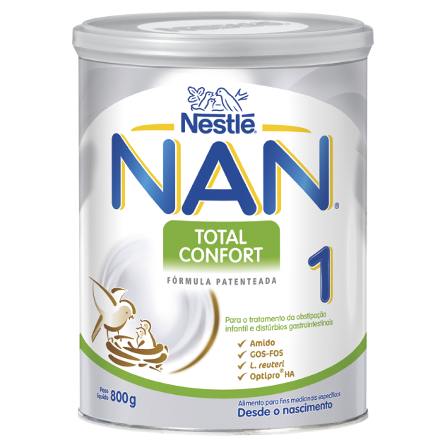 Leche de fórmula Nestlé NAN TOTAL CONFORT 1