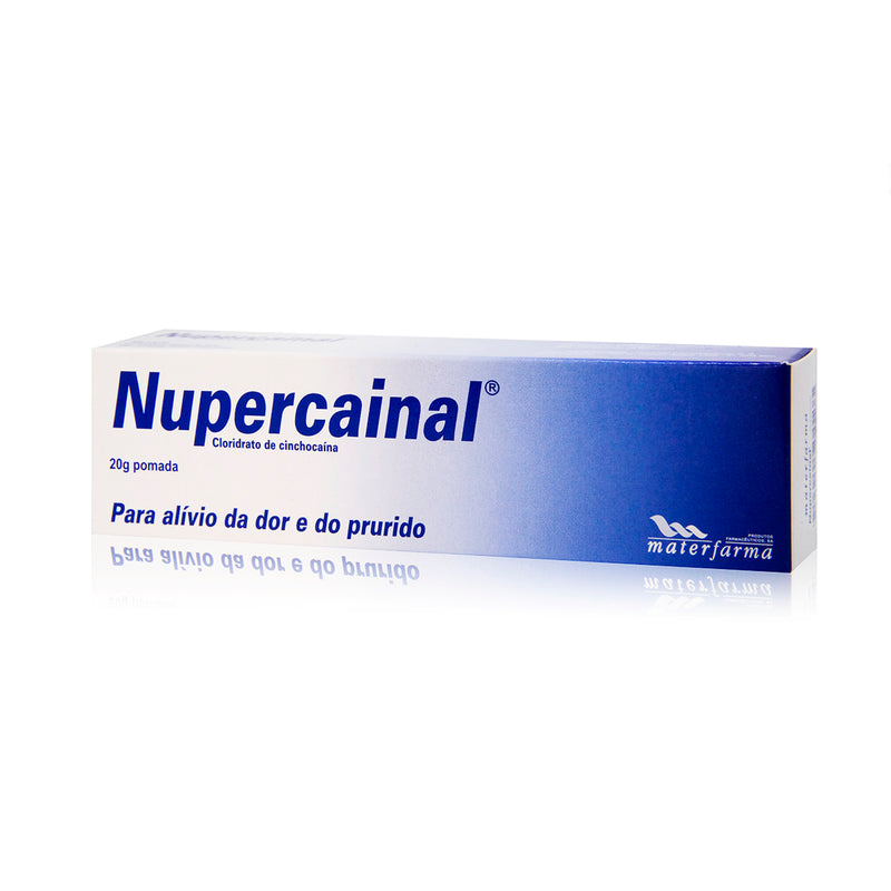 Nupercainal, 10 mg/g-20 g x 1 pomada rectal bisnaga - Farmácia Garcia