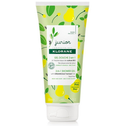 Klorane Petit Junior Gel Duche 2 em 1 Pera 200ml - Farmácia Garcia