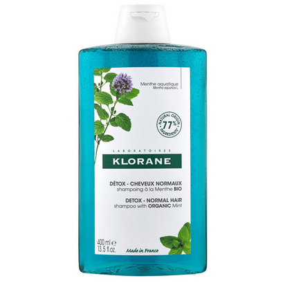 Klorane Capilar Champô Menta Aquática 400ml - Farmácia Garcia