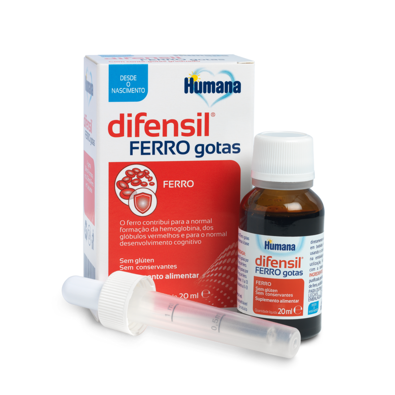 Difensil Ferro Gotas 20ml - Farmácia Garcia