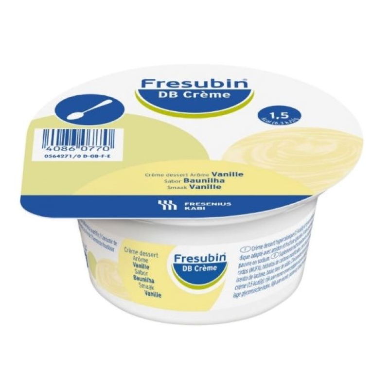 Fresubin DB Creme Baunilha 4 Frascos 125ml - Farmácia Garcia