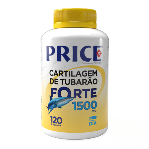 Cartilagem De Tubarão Forte 1500Mg 120 Cápsulas - Farmácia Garcia