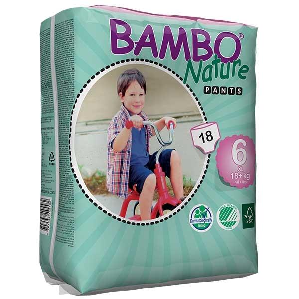 Bambo Nature Fraldas Cueca N6 18+Kg X18 - Farmácia Garcia